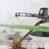 Here's What It Means If You See Green Fluid on an Airplane Wing