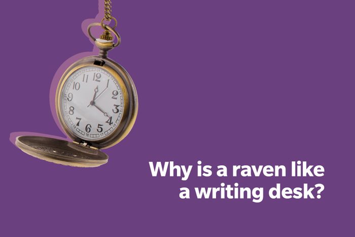 Most Famous Riddles In History on purple background