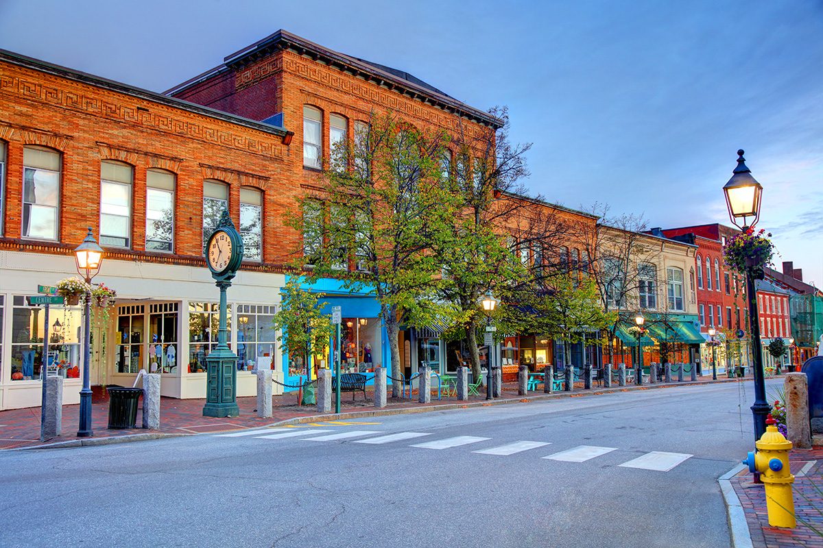 Main Street photo of Bath Maine 