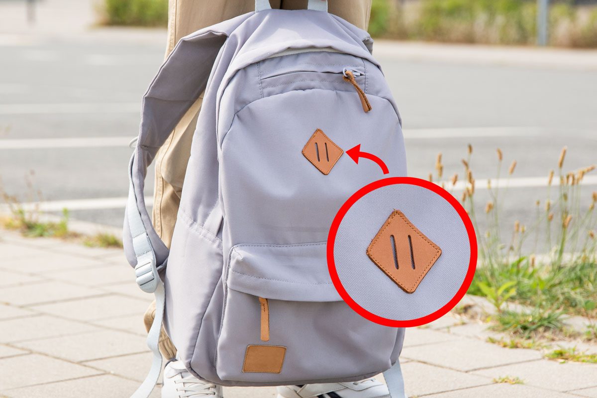 Here’s the Real Purpose Behind Those Diamond Patches on Backpacks