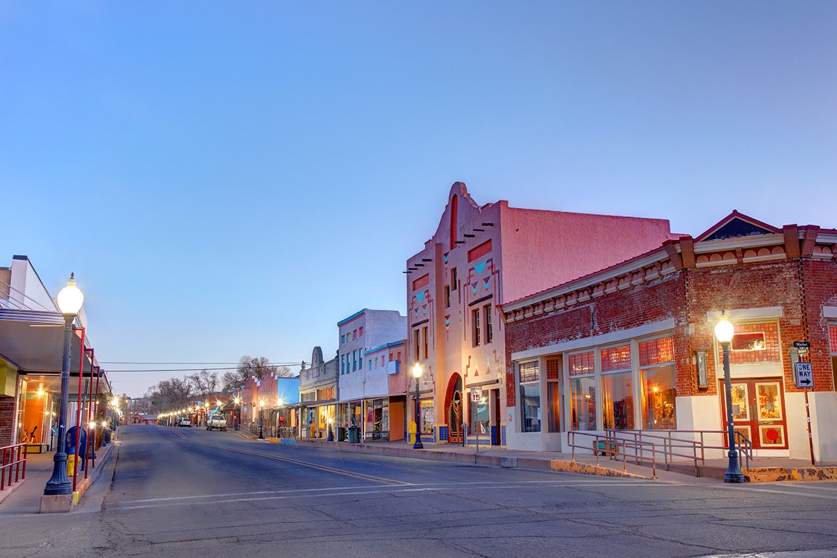 Street photo of Silver City New Mexico 